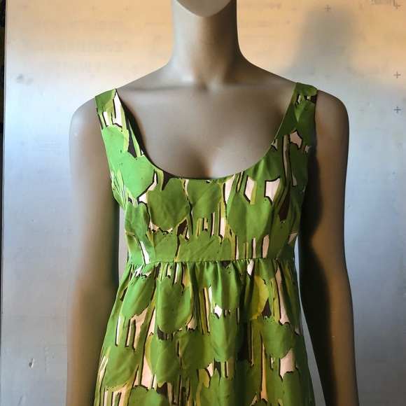 MICHAEL Michael Kors Silk Babydoll Resort Dress 6 - Picture 4 of 6